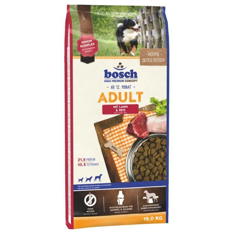 BOSCH Adult Lamb & Rice 15kg 1 BOSCH Adult Lamb & Rice 15kg