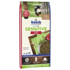 BOSCH Sensitive Lamb & Rice 15kg+Surprise Gratuite Pour Chien 6 BOSCH Sensitive Lamb & Rice 15kg+Surprise Gratuite Pour Chien -Zooart Elegant Boutique fre pl BOSCH Sensitive Lamb Rice 15kg 8798 1 1