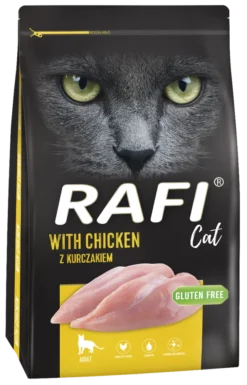 Dolina Noteci Rafi Croquettes Pour Chat Au Poulet 7kg.x2