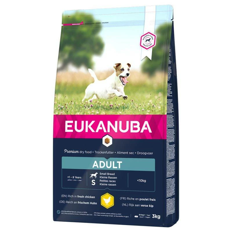 Eukanuba Adult Small Breed Poulet 15kg+ Surprise Gratuite Pour Chien 2 Eukanuba Adult Small Breed Poulet 15kg+ Surprise Gratuite Pour Chien – Image 2