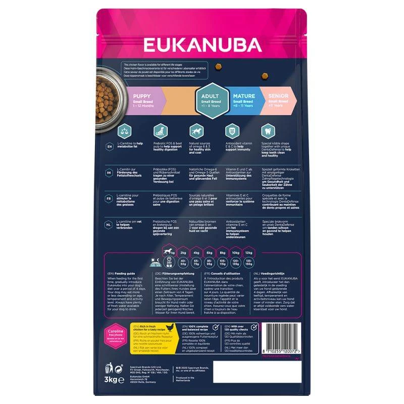 Eukanuba Adult Small Breed Poulet 15kg+ Surprise Gratuite Pour Chien 3 Eukanuba Adult Small Breed Poulet 15kg+ Surprise Gratuite Pour Chien – Image 3
