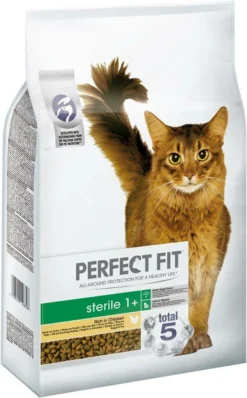 Perfect Fit™ - Aliment Complet Sec Pour Chats Adultes Après Castration, Riche En Poulet 7kg.