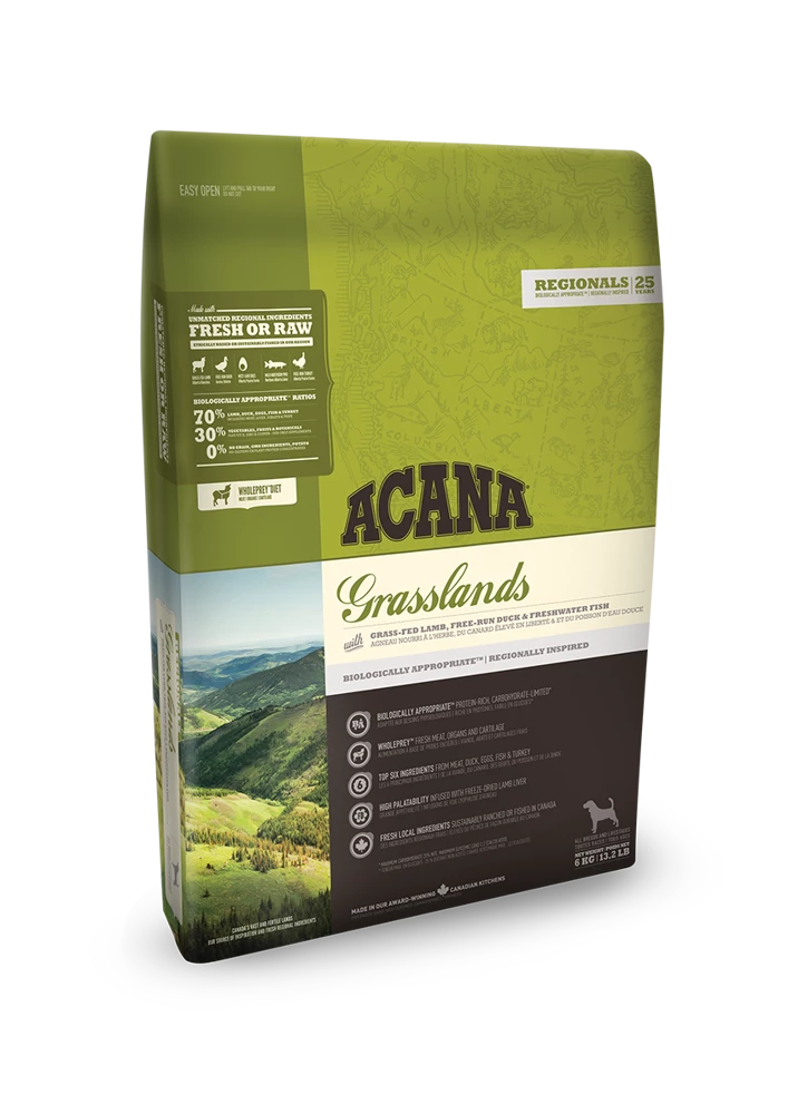 ACANA Regionals Grasslands Dog 6kg 1 ACANA Regionals Grasslands Dog 6kg