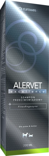 ALERVET Excellence Shampooing Anti-démangeaisons Pour Chiens Et Chats 200ml