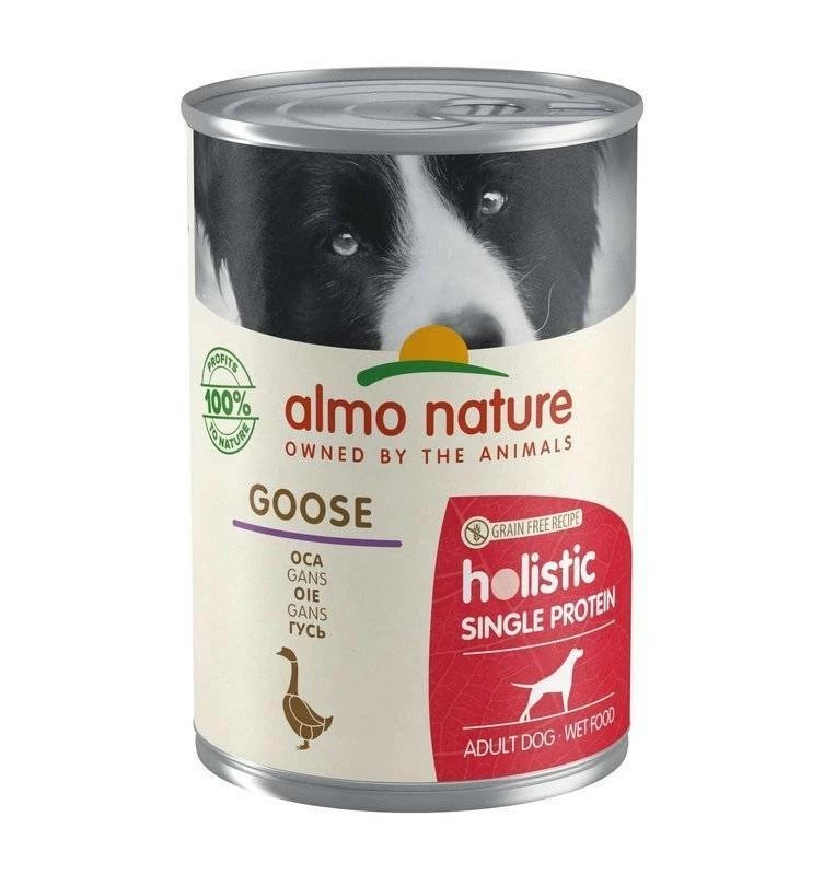 ALMO NATURE Holistic Single Protein à L'oie 6 X 400g 2 ALMO NATURE Holistic Single Protein à L'oie 6 X 400g – Image 2