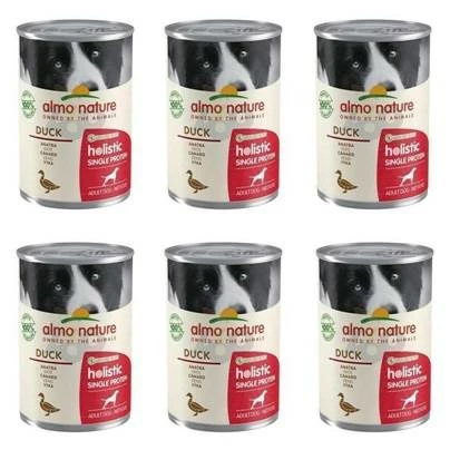 ALMO NATURE Holistic Single Protein Au Canard 6 X 400g 1 ALMO NATURE Holistic Single Protein Au Canard 6 X 400g