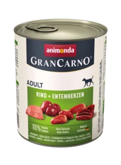 ANIMONDA GranCarno Adulte Chien Coeur De Boeuf Et De Canard 400g X6
