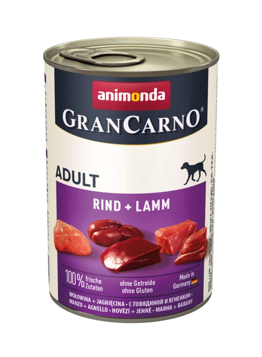 ANIMONDA GranCarno Adulte Chien Boeuf, Agneau 800g X6 2 ANIMONDA GranCarno Adulte Chien Boeuf, Agneau 800g X6 – Image 2