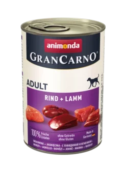 ANIMONDA GranCarno Adulte Chien Boeuf, Agneau 800g X6