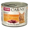Animonda Cat Carny Adulte Boeuf, Poulet 400g X12