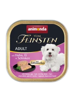 Animonda Dog Vom Feinsten Adulte Poulet, Œufs Et Jambon 150g X12