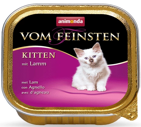 Animonda Vom Feinsten Kitten Agneau 100g X12 1 Animonda Vom Feinsten Kitten Agneau 100g X12