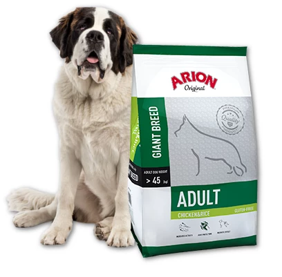 ARION Original Adult Giant Breed Poulet & Riz 12kg + Surprise Gratuite Pour Chien 3 ARION Original Adult Giant Breed Poulet & Riz 12kg + Surprise Gratuite Pour Chien – Image 3