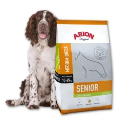 ARION Original Senior Medium Poulet Et Riz 12kg +surprise Pour Votre Chien -Zooart Elegant Boutique fre pl Arion Original Senior Medium Poulet et Riz 12kg 8500 1