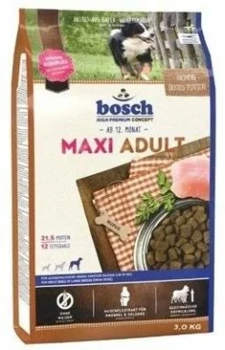 BOSCH Adult Maxi Volaille 3kg+Surprise Gratuite Pour Chien