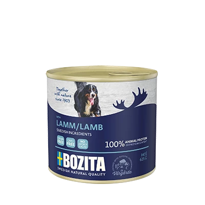 BOZITA Dog : Pâté D'agneau 625g X12 2 BOZITA Dog : Pâté D'agneau 625g X12 – Image 2