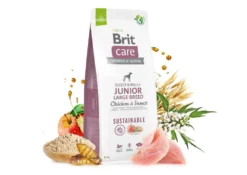 BRIT CARE Dod Sustainable Junior Large Breed Chicken & Insect 12kg X2 -Zooart Elegant Boutique fre pl BRIT CARE Dod Sustainable Junior Large Breed Chicken Insect 12kg x2 30734 3