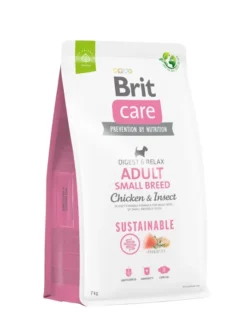BRIT CARE Dog Sustainable Adult Small Breed Chicken & Insect 7kg
