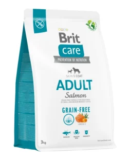 BRIT CARE Grain-free Adult Salmon 3kg X2 -Zooart Elegant Boutique fre pl BRIT CARE Grain free Adult Salmon 3kg 29572 1 1