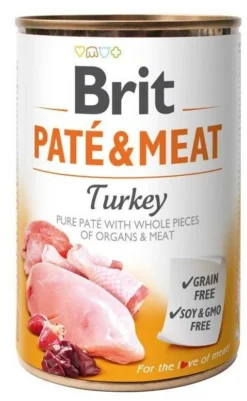BRIT PATE & MEAT TURKEY 800g X10