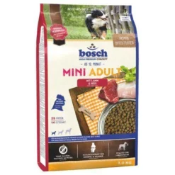 Bosch Adult Mini Lamb & Rice, Agneau Et Riz (nouvelle Recette) 1kg
