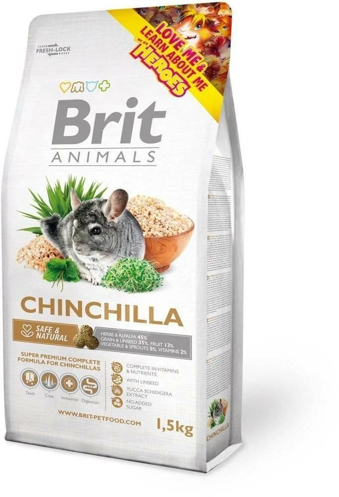 Brit Animals Chinchilla Complete 1,5kg 1 Brit Animals Chinchilla Complete 1,5kg