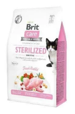 Brit Care Cat Grain-Free Sterilized Sensitive Au Lapin 400g