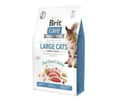 Brit Care Grain-Free Large Cats Power & Vitality Avec Canard Et Poulet 7kg