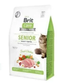 Brit Care Grain-Free Senior Weight Control Avec Poulet 7kg