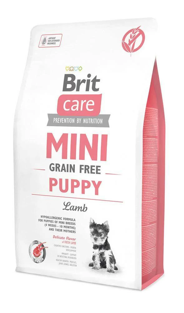 Brit Care Mini Grain Free Puppy Avec Agneau 2kg 1 Brit Care Mini Grain Free Puppy Avec Agneau 2kg