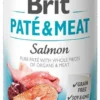 Brit Pate & Meat Avec Du Saumon 400g X12