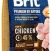 Brit Premium By Nature Adult M Avec Du Poulet 15kg