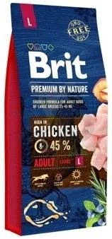 Brit Premium By Nature Adult Au PouletL 15kg