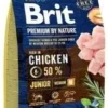 Brit Premium By Nature Junior M Au Poulet3 Kg