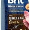Brit Premium By Nature Light Avec Dinde Et Avoine 15kg + Surprise Gratuite Pour Chien