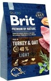 Brit Premium By Nature Light Avec Dinde Et Avoine 3kg + Surprise Gratuite Pour Chien
