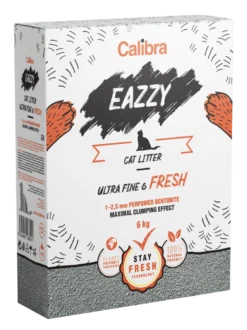 CALIBRA Litière Eazzy Ultra Fine&Fraîche Bentonite 6kg