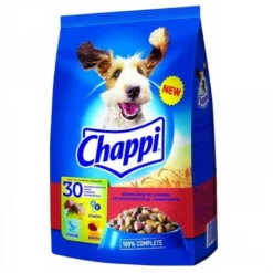 CHAPPI 9kg - Croquettes Pour Chiens Avec Boeuf, Volaille Et Légumes + Surprise Gratuite Pour Chien