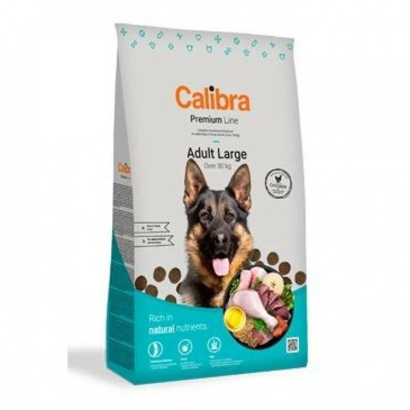 Calibra Dog Premium Line Adultes Large 12kg 1 Calibra Dog Premium Line Adultes Large 12kg