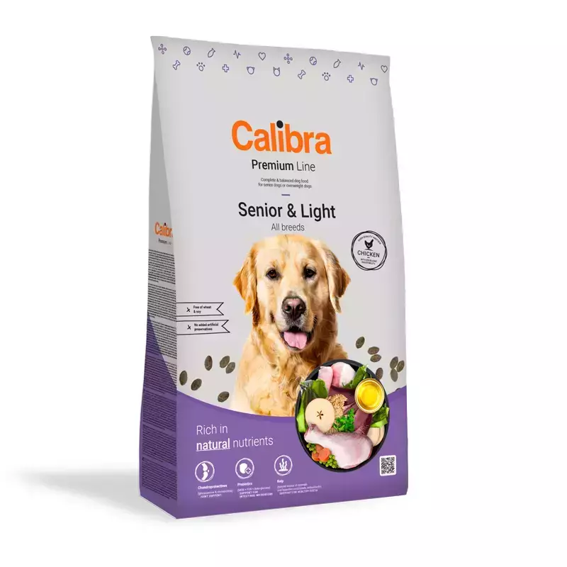 Calibra Dog Premium Line Senior&Light 12kg X2 2 Calibra Dog Premium Line Senior&Light 12kg X2 – Image 2