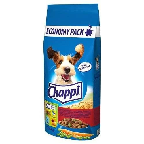 Chappi Croquettes Pour Chien Avec Boeuf, Volaille Et Légumes 13.5kg 1 Chappi Croquettes Pour Chien Avec Boeuf, Volaille Et Légumes 13.5kg