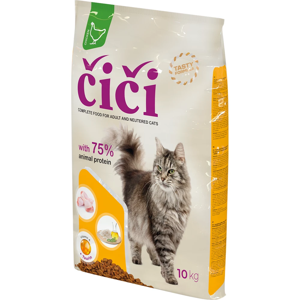 Cici Chicken 30/12 10kg Pour Chats Avec Poulet+ Surprise Gratuite Pour Votre Chat 2 Cici Chicken 30/12 10kg Pour Chats Avec Poulet+ Surprise Gratuite Pour Votre Chat – Image 2