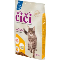 Cici Fish 30/12 10kg Nourriture Sèche Pour Chat Avec Poisson+Surprise Gratuite Pour Votre Chat