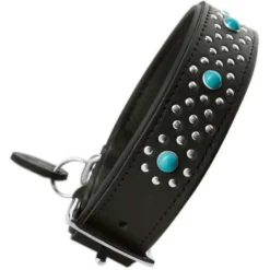 Collier De Chien Hunter Madona En Cuir L- 65 Cm 7 Collier De Chien Hunter Madona En Cuir L- 65 Cm -Zooart Elegant Boutique fre pl Collier de chien Hunter Madona en cuir L 65 cm 28239 4