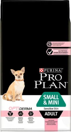 PURINA PRO PLAN Croquettes Pour Chien PRO PLAN Sensitive Skin Small & Mini Adultes Riches En Saumon 7kg+ Surprise Gratuite Pour Votre Chien -Zooart Elegant Boutique fre pl Croquettes pour chien PRO PLAN Sensitive Skin Small Mini Adultes riches en saumon 7kg Surprise Gratuite pour votre Chien 26973 2