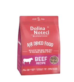 DOLINA NOTECI Plat De Boeuf Superfood - Croquettes Pour Chiens 1kg X2