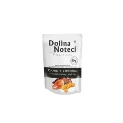 DOLINA NOTECI Plat De Saumon Aux Carottes Et Au Riz 100g - Nourriture Humide Pour Chien X12 -Zooart Elegant Boutique fre pl DOLINA NOTECI Plat de saumon aux carottes et au riz 100g nourriture humide pour chien 28784 1