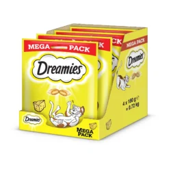 DREAMIES Friandises Au Fromage Pour Chats 4x180g
