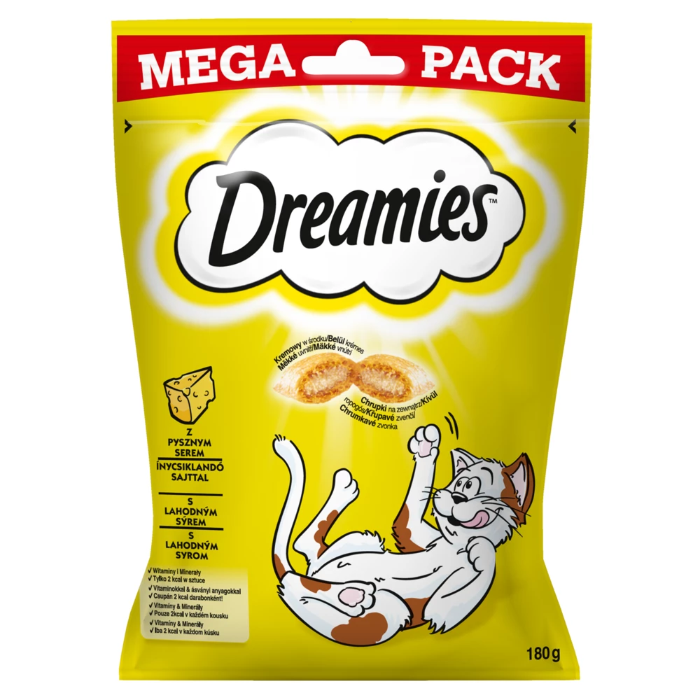 DREAMIES Friandises Au Fromage Pour Chats 4x180g 4 DREAMIES Friandises Au Fromage Pour Chats 4x180g – Image 4
