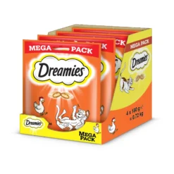 DREAMIES Friandises Au Poulet Pour Chats 4x180g